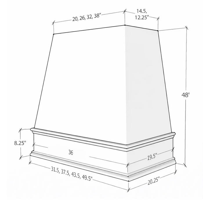 Raleigh 1V3648 Franklin Antique White - Photo 1