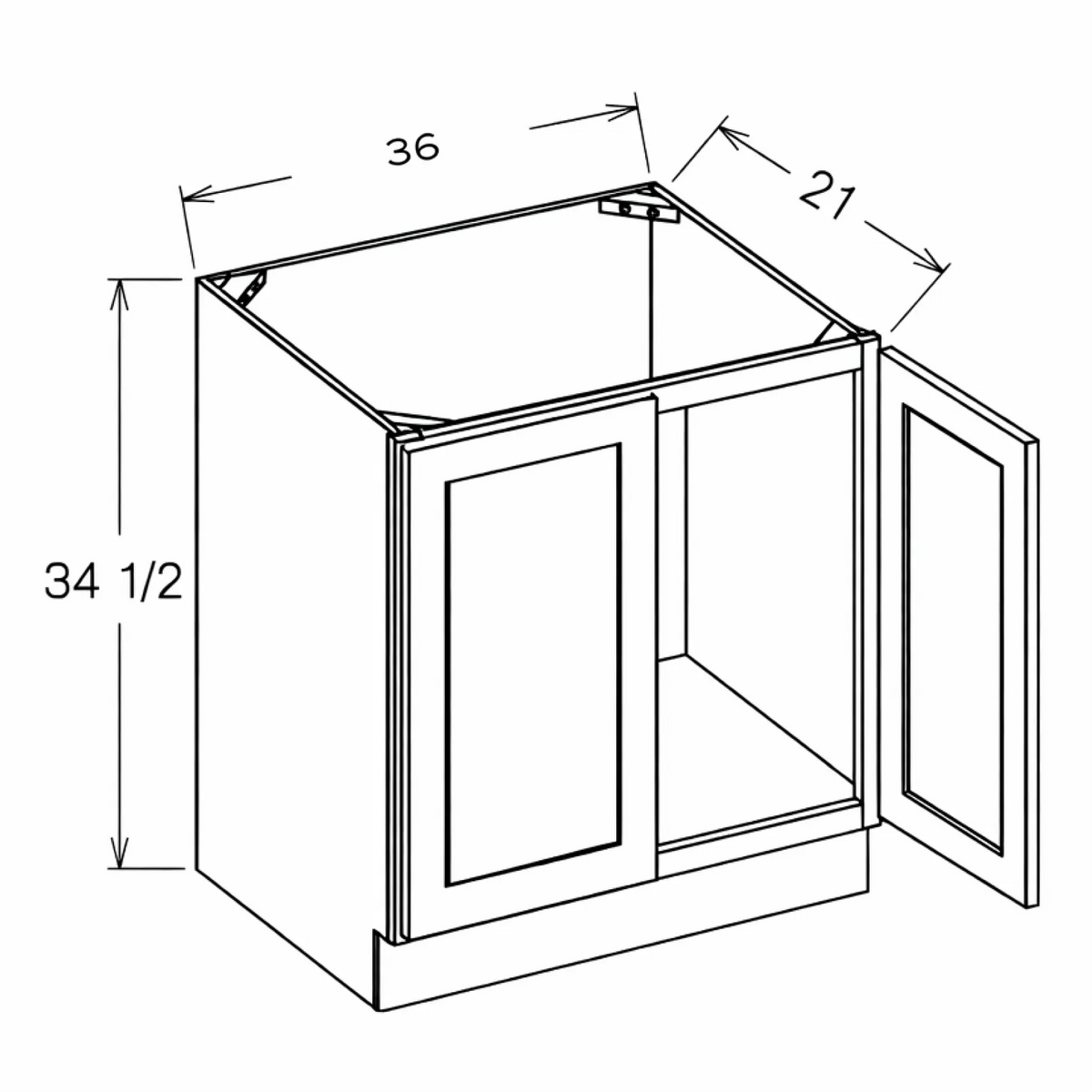 VS24 Franklin Antique White RTA - Photo 1