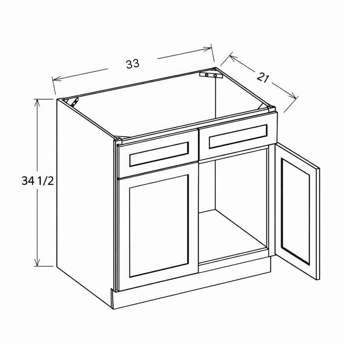 VSD42 Franklin Antique White RTA - Photo 1