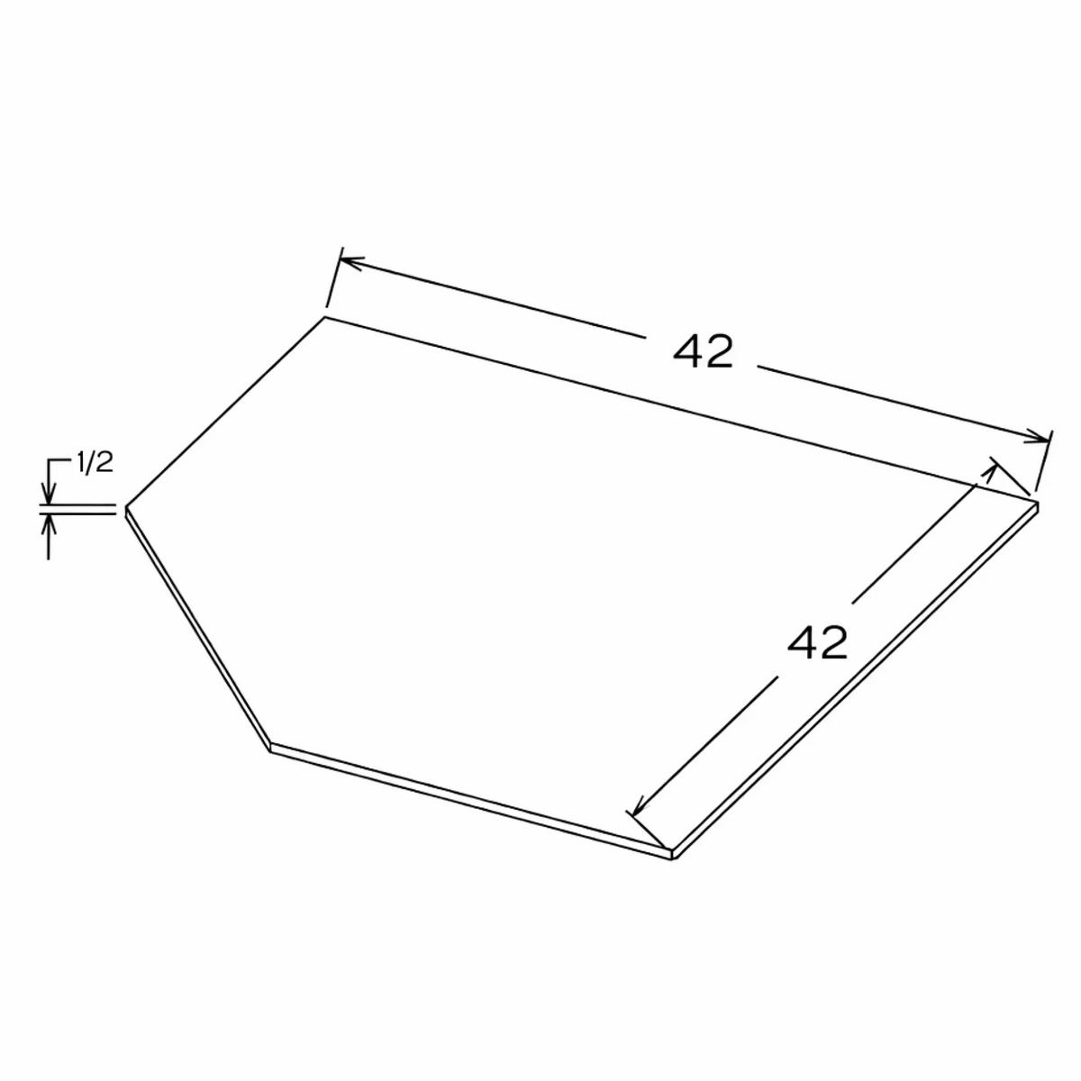 SBF4242 Meadow White Assembled - Photo 1