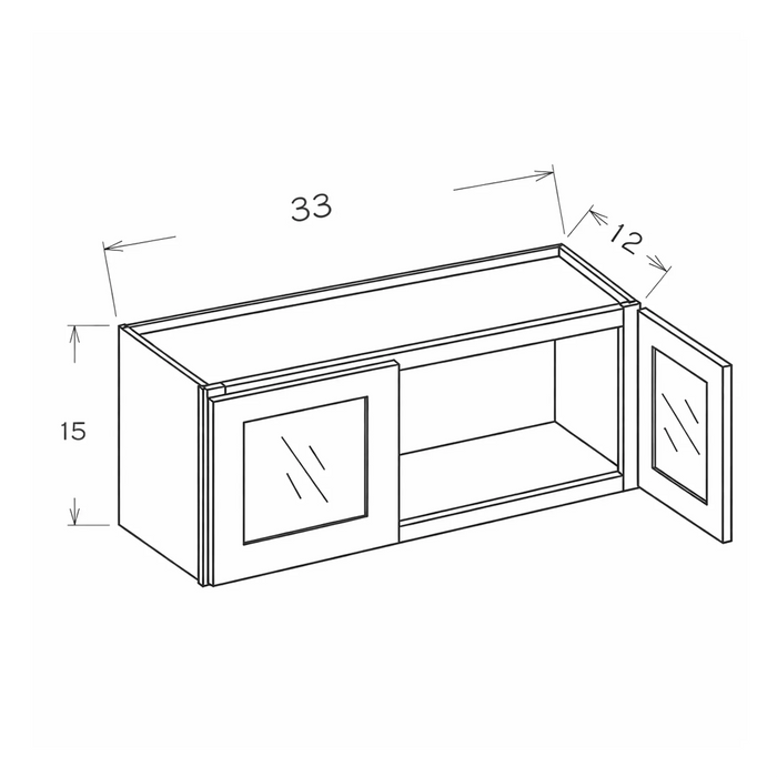 W3315GD Willow Black Shaker Assembled - Photo 1