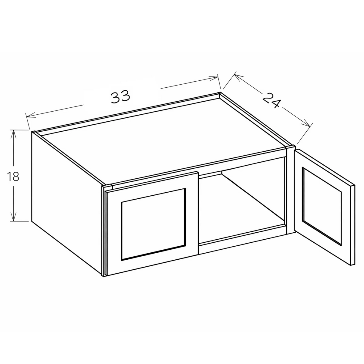 RW3318 Willow Black Shaker Assembled - Photo 1