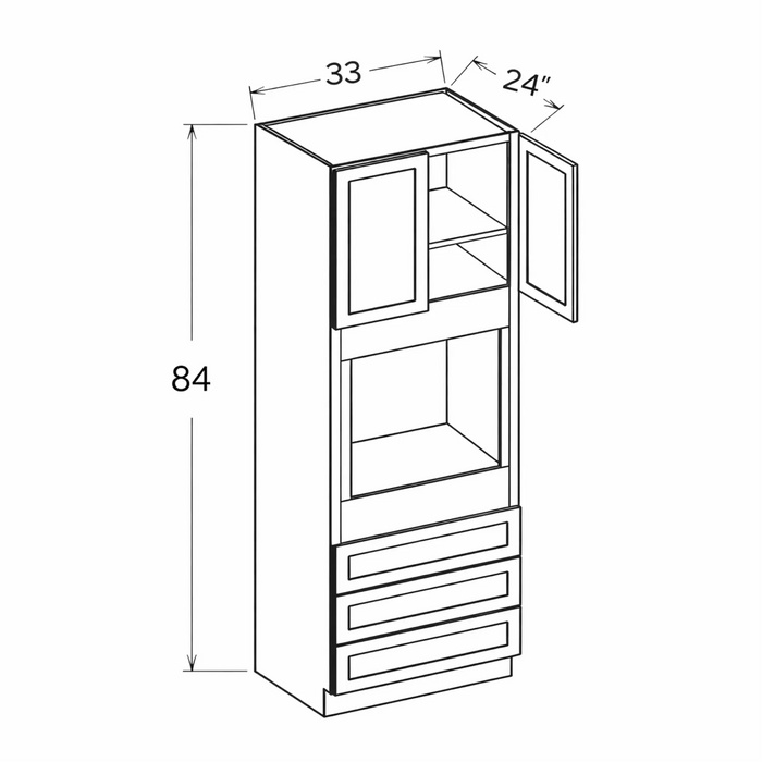 O338424 Willow Cinder Shaker Assembled - Photo 1