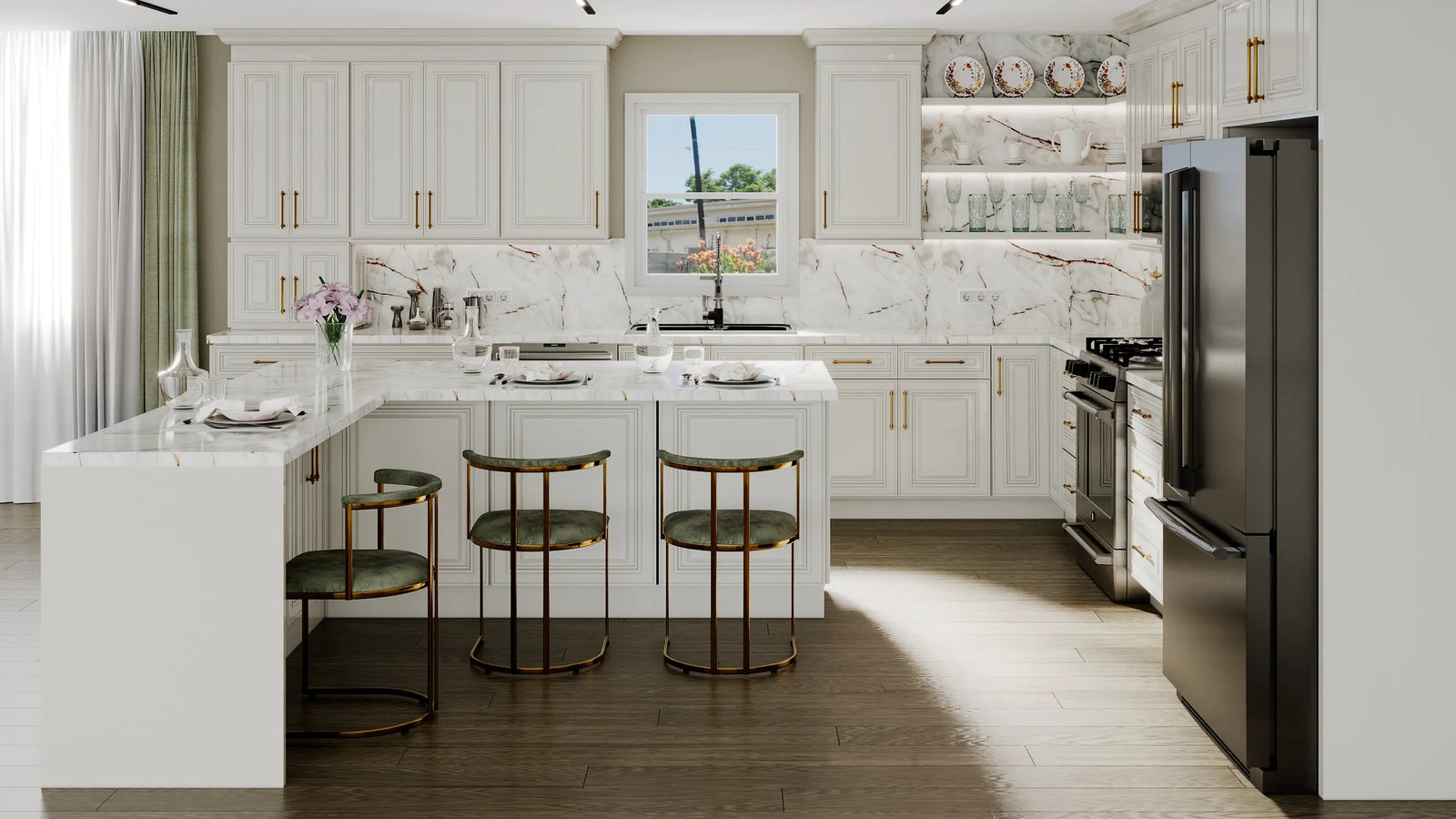 Franklin Antique White