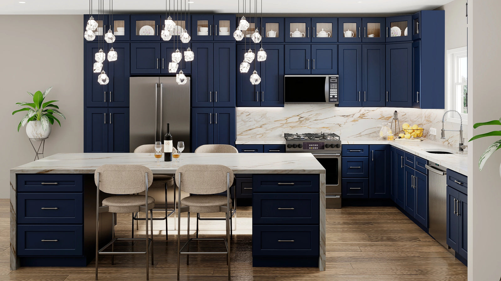 Willow Navy Shaker